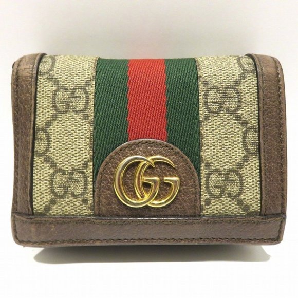 Gucci Accessories Gucci Gucci Ophidia Gg Supreme 52355 Card Case